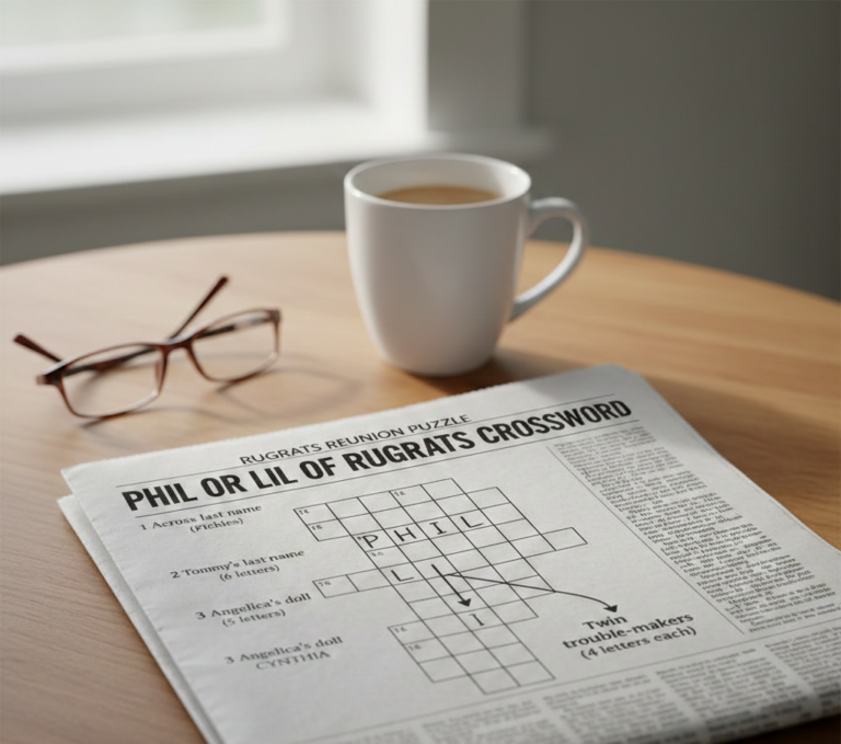 phil or lil of rugrats crossword