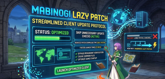 mabinogi lazy patch