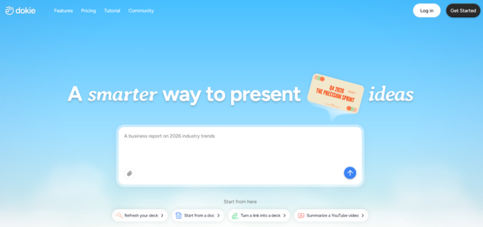 Dokie AI Review: The Best AI Presentation Maker for Business Use